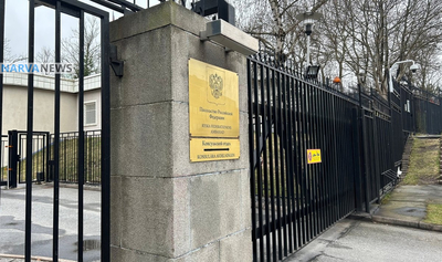 After the attack on the Swedish embassy in Moscow, unidentified individuals used a drone to drop paint on the Russian embassy in Sweden