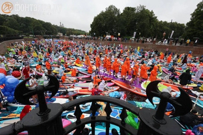 10,000 Boards, One River, and a Whole Carnival — The Anniversary “Fontanka-SUP” Kicks Off in St. Petersburg. Estonia Among the Participants!